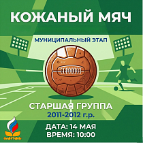 Кожаный мяч. Муниципальный этап. Старшая группа 2011-2012 г.р.