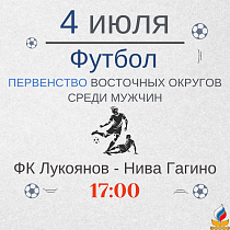 Первенство Восточных Округов НО среди мучжин