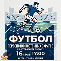 Футбол. Первенство Восточных округов НО по футболу среди мужских команд