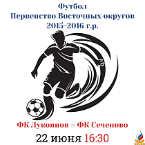 Первенство Восточных округов НО среди юношей 2015-2016 г.р.